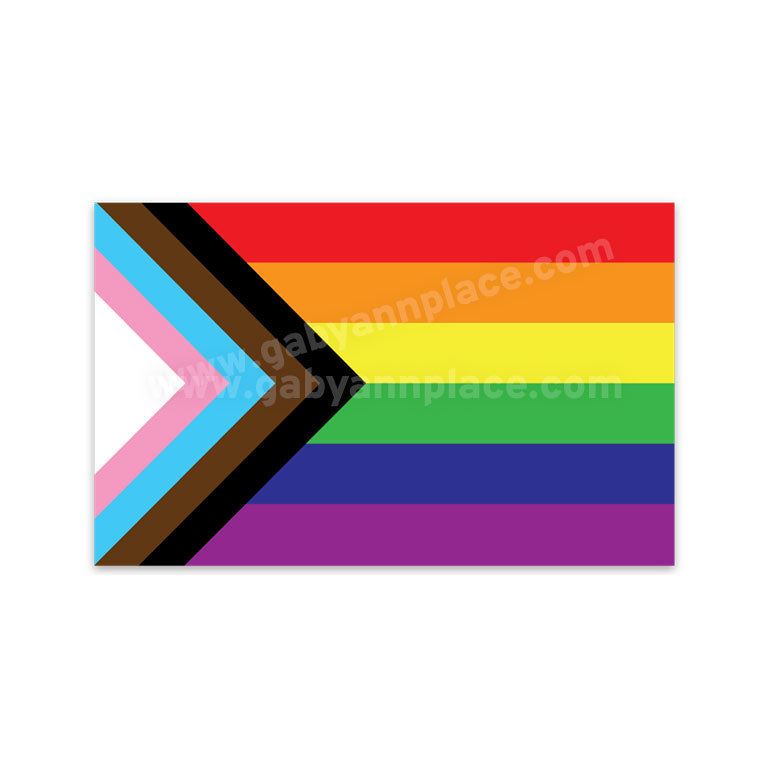 Modern All Inclusive Pride Flag Sticker