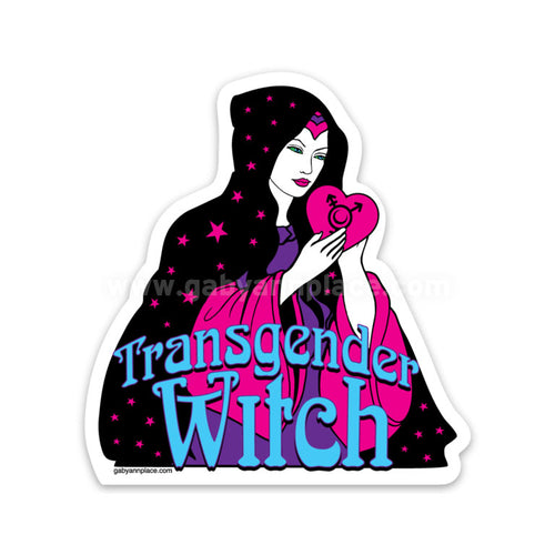 Transgender Witch Sticker