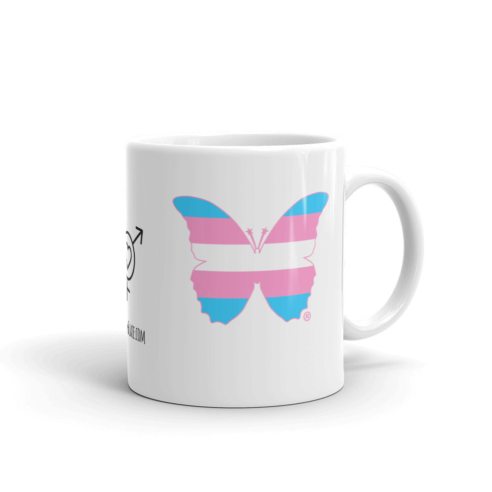 Transgender Butterfly Mug